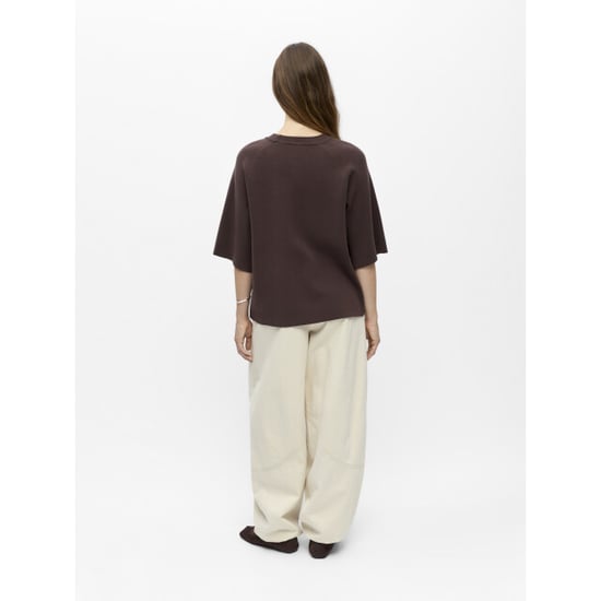 Object objreynard 2/4 knit pullover noos 23045103 seal brown - Image 2