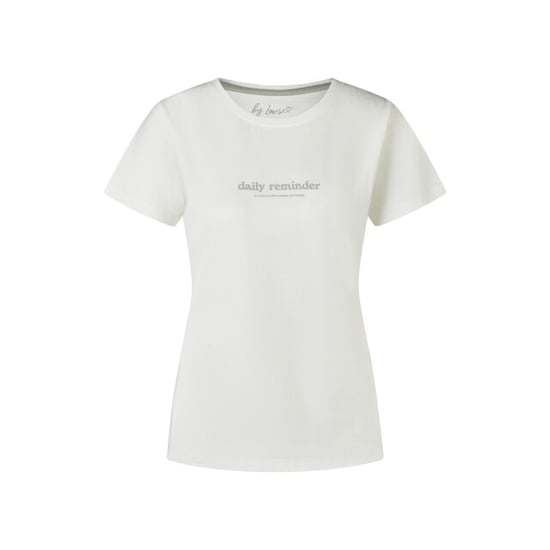 By Louise Dames korte pyjama set shortama wit/oudroze gestipt - Image 4