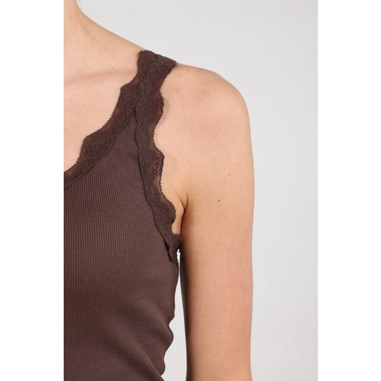 Nukus Nkf06003 334 maddie singlet lace chocolate - Image 1