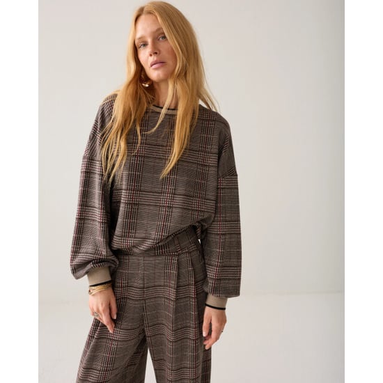 Summum 3s5369-30794 120 sweatshirt check jacquard multicolour - Image 1