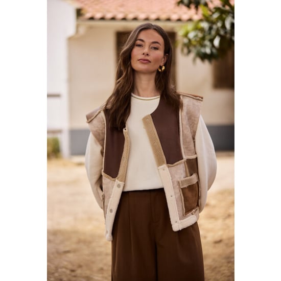 Nukus Nkf08030 386 helen gilet sand/toffee - Image 1