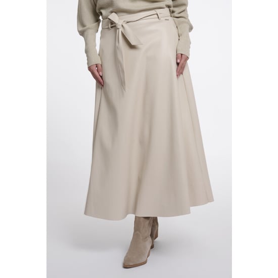 Rino & Pelle faux leather skirt with belt chelsea.7502611 9030 birch - Image 1