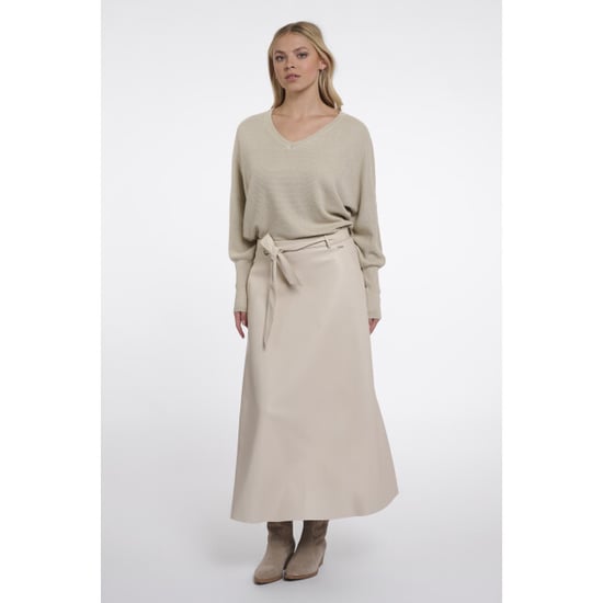 Rino & Pelle faux leather skirt with belt chelsea.7502611 9030 birch - Image 2