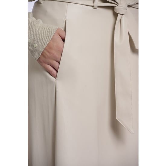 Rino & Pelle faux leather skirt with belt chelsea.7502611 9030 birch - Image 3