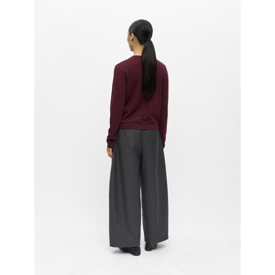 Object objthess l/s short cardigan noos 23043508 windsor wine - Image 4