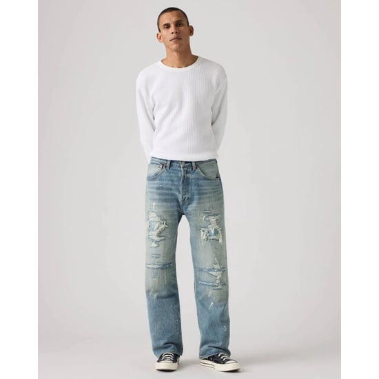 Levi's 501 loose larkspur painter - Image 3