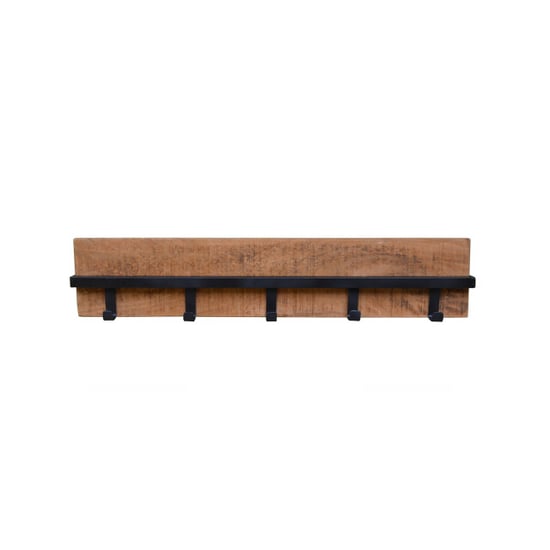 Brix kapstok ethan mangohout en gecoat staal 6x75x15 - Image 3