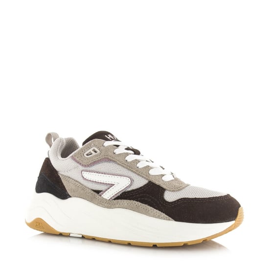 Hub Glide coffee/mauve/off white lage sneakers dames - Image 4