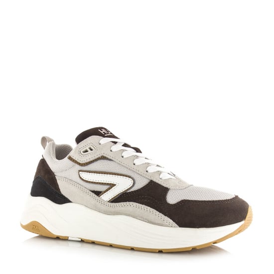 Hub Glide lt bone/off white/dark coffee lage sneakers heren - Image 5