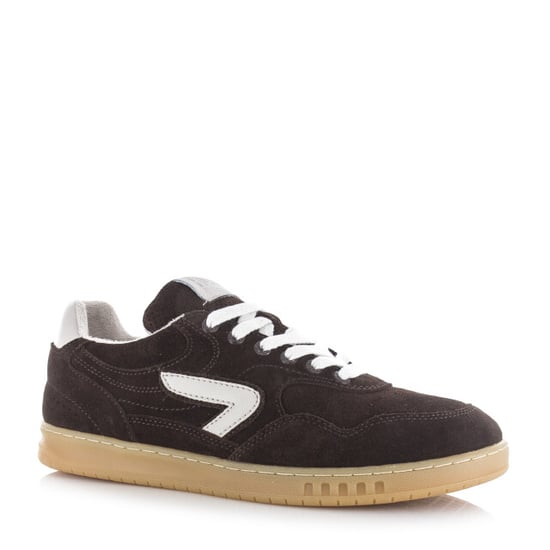 Hub Vancouver dark coffee/light bone lage sneakers heren - Image 2