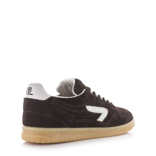 Hub Vancouver dark coffee/light bone lage sneakers heren - Image 3