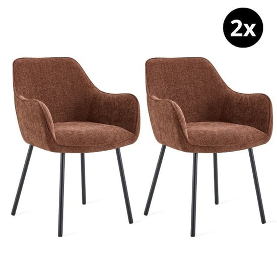 Multifurn Eetkamerstoel bo burgundy (set van 2) - Image 1