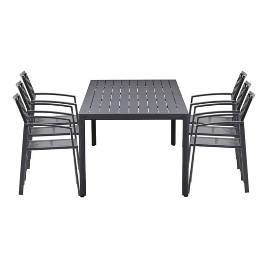 Garden Impressions Cosmo/felini tuinset 6 personen met tafel 220 cm - Image 1