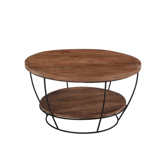 Brix salontafel evan 85x85x44cm mangohout - Image 1