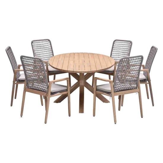 Garden Impressions Skala/urania tuinset 6 personen acaciahout ovaal 220 cm - Image 3