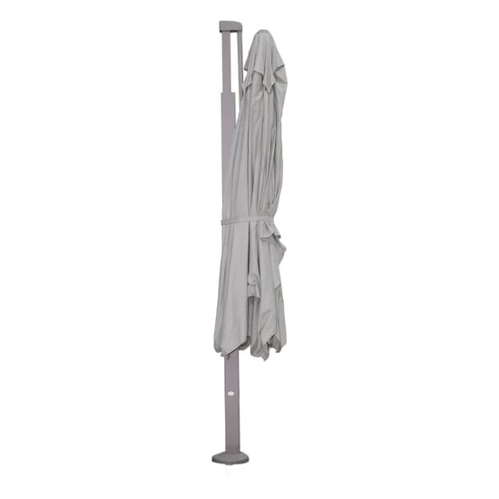 Garden Impressions Hawaii emperor telescoop zweefparasol 300x400 taupe/zand - Image 4