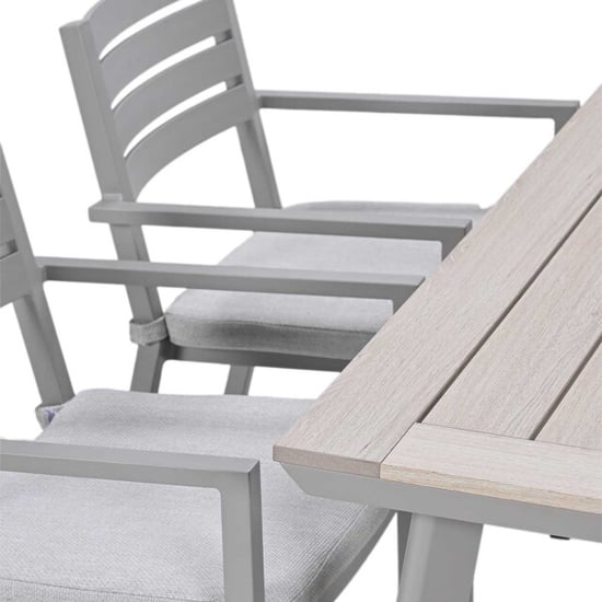 Garden Impressions Oklahoma/vigo tuinset 4 personen stapelbare stoelen 160 - Image 4