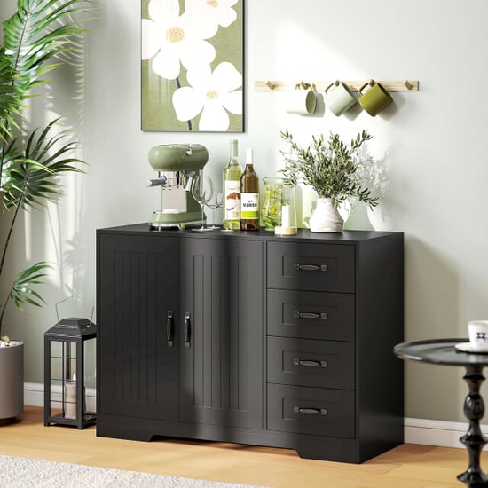 4goodz Dressoir met 4 lades en 2 deurtjes 40x105x76 cm - - Image 2