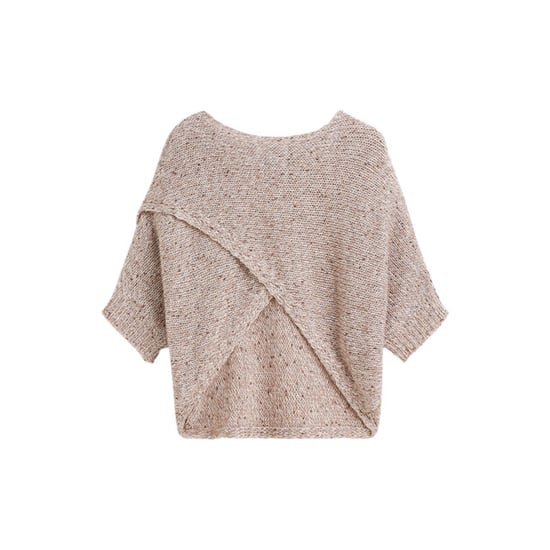 Summum Wrap sweater subtle sequin blend knit sweaters 7s8030-70094 - Image 3