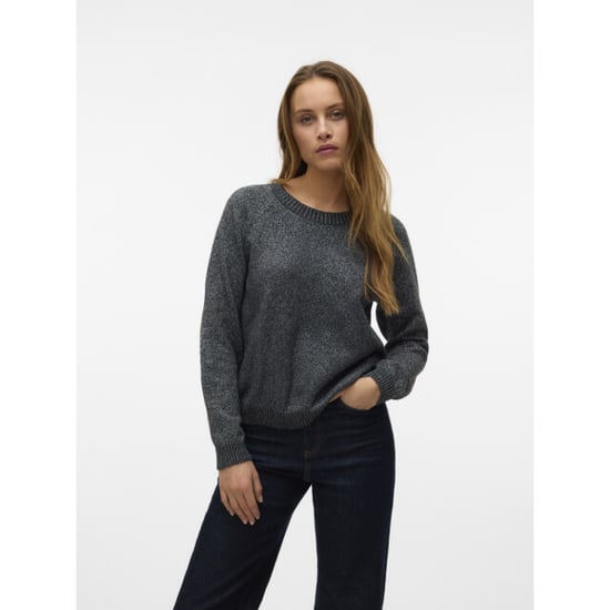 Vero Moda Vmdoffyshine ls o-neck blouse rep n antraciet - Image 3
