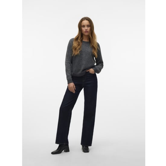 Vero Moda Vmdoffyshine ls o-neck blouse rep n antraciet - Image 4