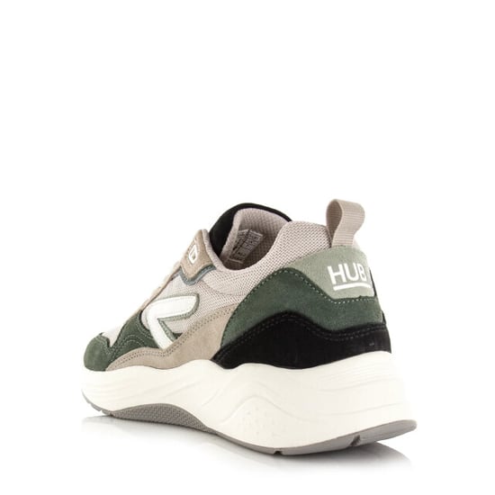 Hub Glide light bone/off white/green lage sneakers heren - Image 4
