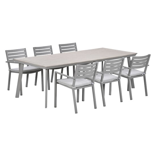 Garden Impressions Oklahoma/vigo tuinset 6 personen stapelbare stoelen 230 - Image 1