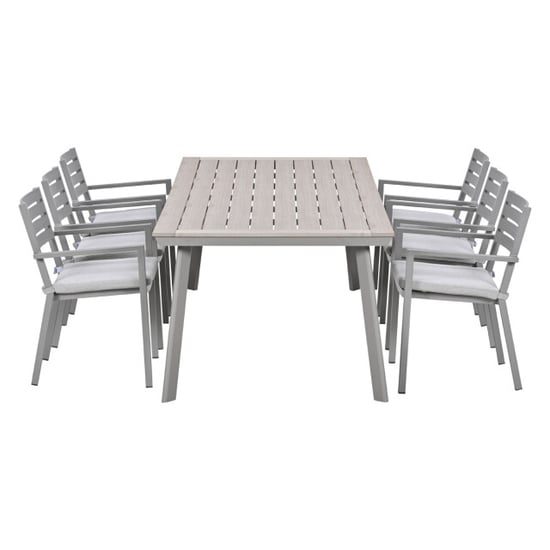 Garden Impressions Oklahoma/vigo tuinset 6 personen stapelbare stoelen 230 - Image 4