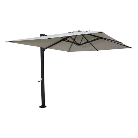 Garden Impressions Hawaii emperor parasol 3x4 m carbon black zand - Image 3