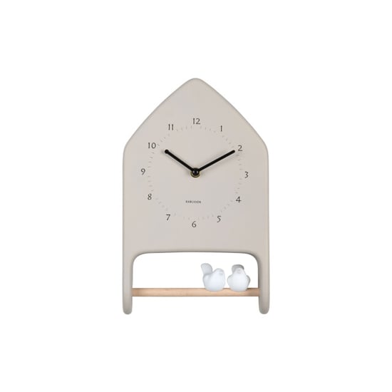 Karlsson wall clock love birds - Øcm - Image 2