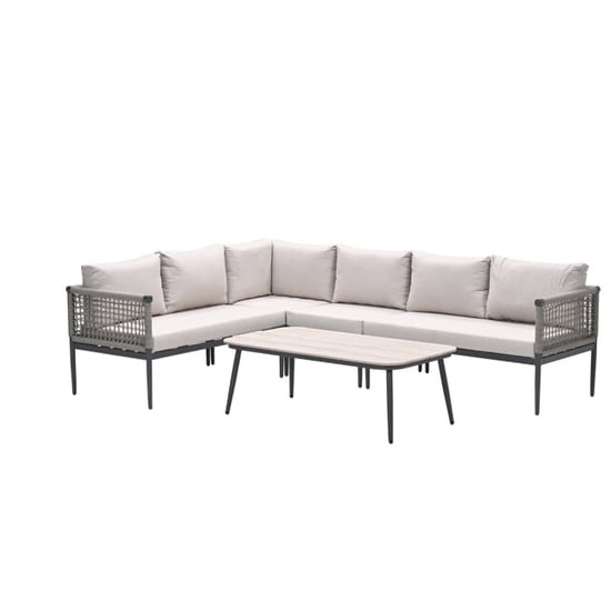 Garden Impressions Teramon loungeset 6-persoons met rope - Image 1