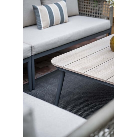 Garden Impressions Teramon loungeset 6-persoons met rope - Image 2