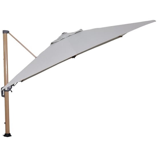 Garden Impressions Hawaii big pole ii zweefparasol 350x350 teak/royal sand - Image 2