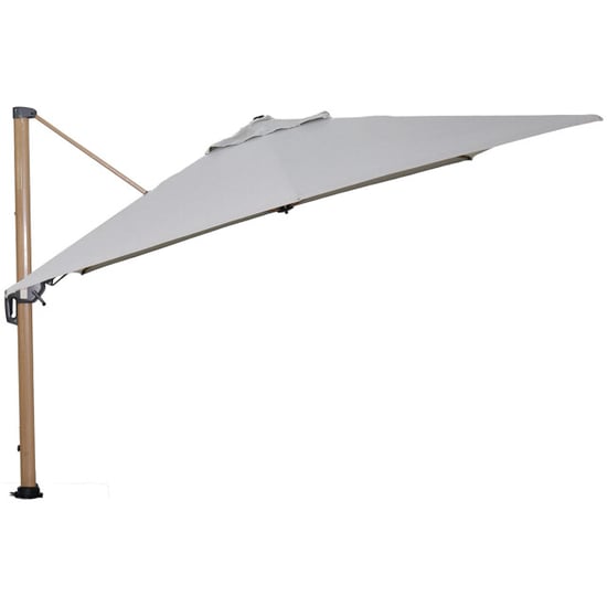 Garden Impressions Hawaii big pole ii zweefparasol 350x350 teak/royal sand - Image 4