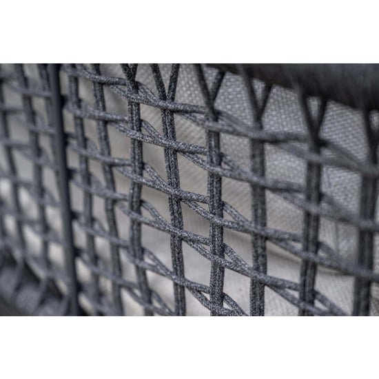 Garden Impressions Teramon loungeset met hoge tafel donker rope - Image 4