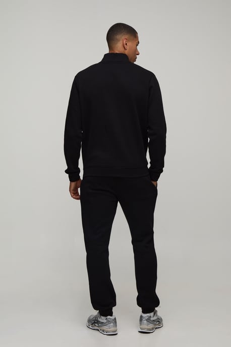 Regular 1/4 Funnel Sweatshirt and Slim Leg jogger - Image 2