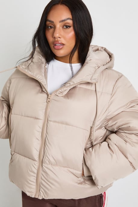 Plus Hooded Padded Puffer Jacket - Image 4