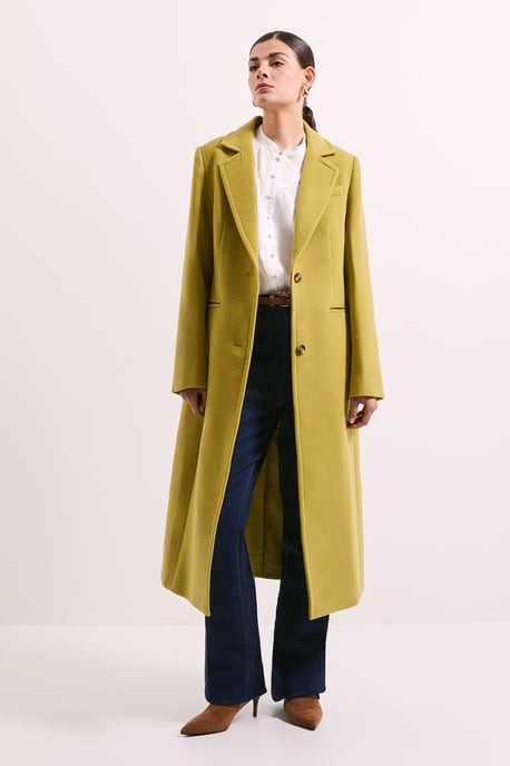 Single Breasted Midi Coat - Image 1