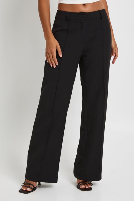 Petite Fit & Flare Tailored Trousers - Image 4