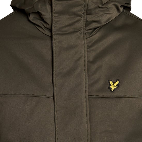 Lyle & Scott Green Olive Parka - Image 3