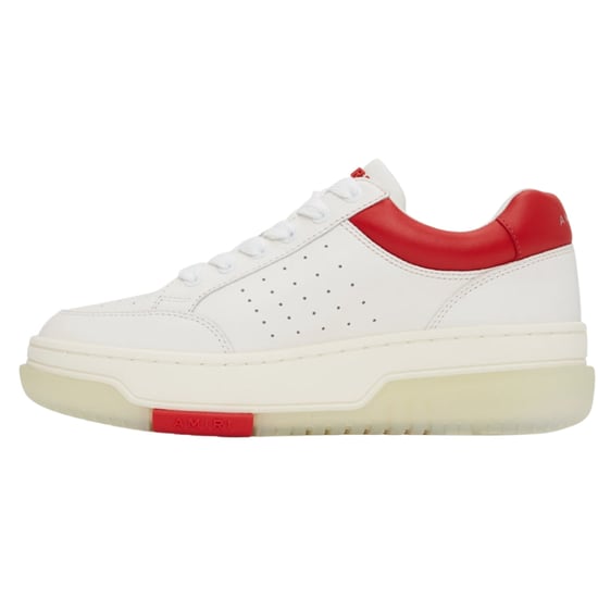 Amiri Stadium Low White Red - Image 2