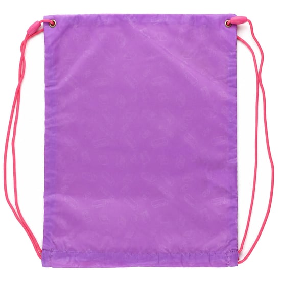Lego Friends Emma and Chico Kids Pink Drawstring Bag - Image 2
