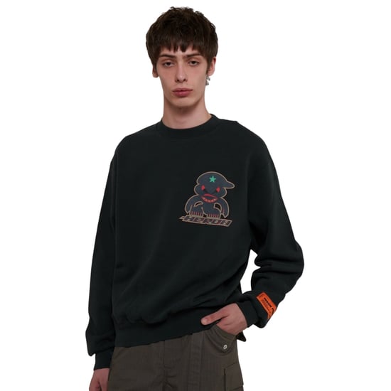 Heron Preston Monster Crew Sweat Black - Image 3