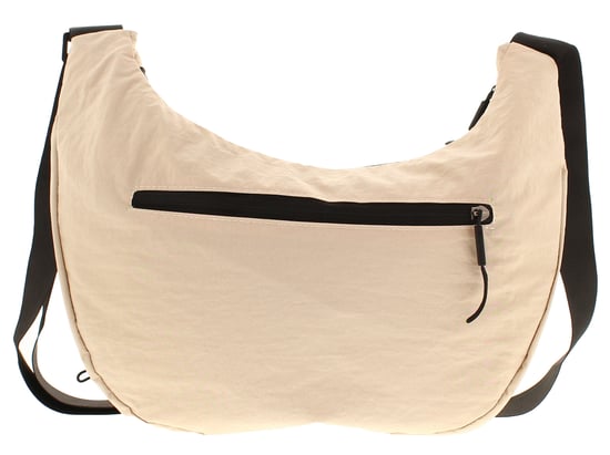 Womens Nylon Crossbody Bag Hallie Zip Fastening beige - Image 3