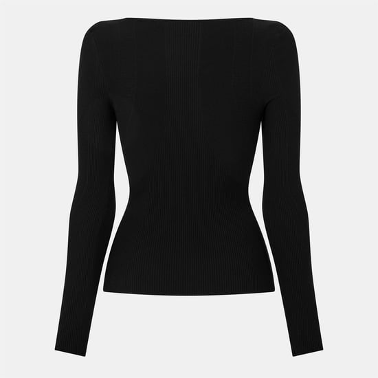Women's Balenciaga Long Sleeve T-Shirt in Black - Image 2