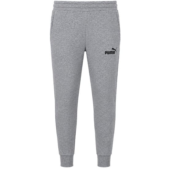 Puma Essential Slim Mens Grey Track Pants - Image 1