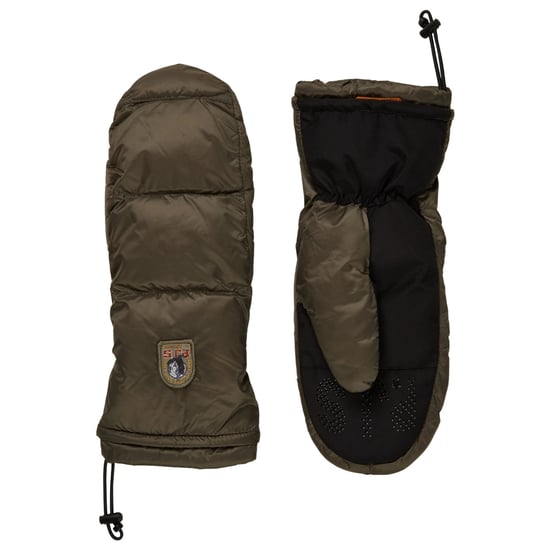 Parajumpers Hollywood Mittens Olive Green - Image 1