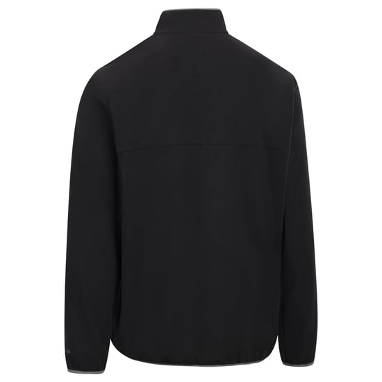 Trespass Mens Hosta Anti-Pilling Fleece Top (Black) - Image 2