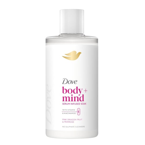 Dove Body + Mind Bath Soak, Dragon Fruit & Primrose, 400ml, 6 Pack - Image 5