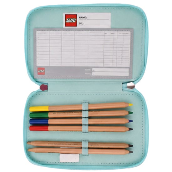 Lego Iconic Sparkle 3Layer Kids Pink Pencil Case with Content - Image 5